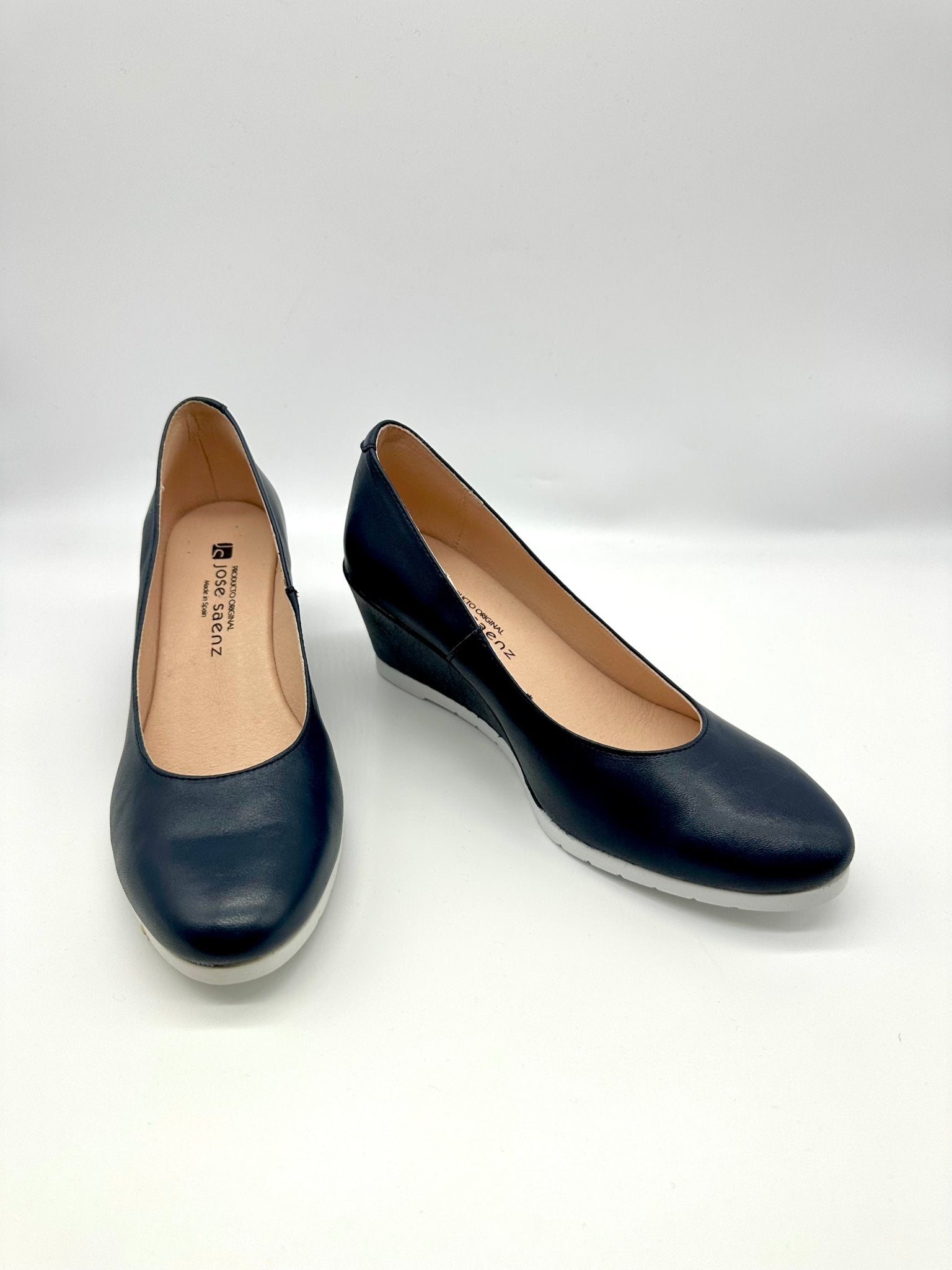 Summer | Navy | Jose Saenz | Wedges | Jenny Shoo Bootique