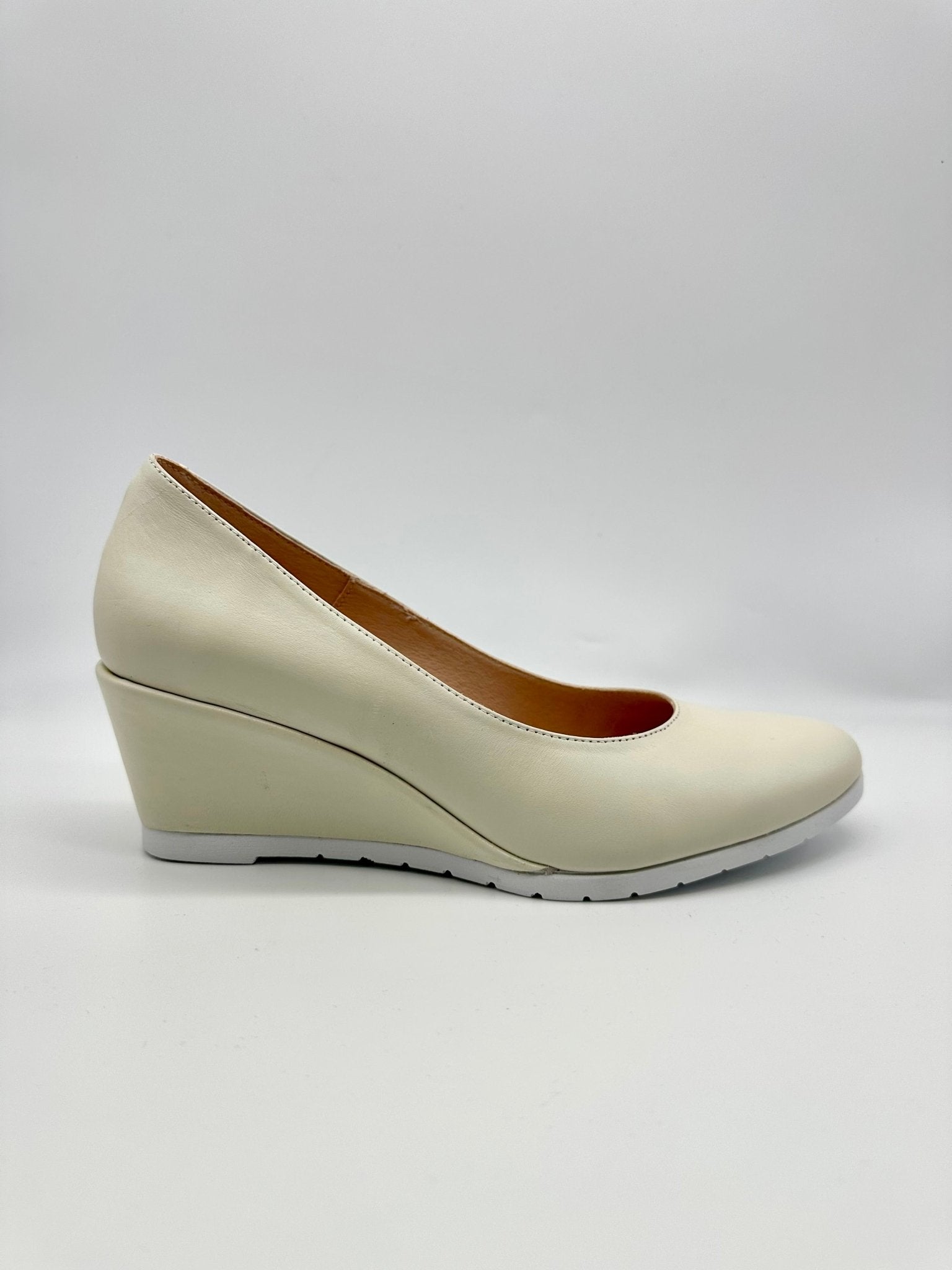 Summer | Cream | Jose Saenz | Wedges | Jenny Shoo Bootique
