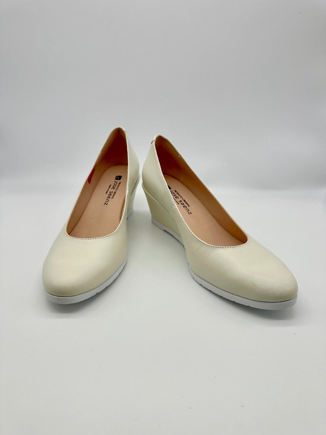 Summer | Cream | Jose Saenz | Wedges | Jenny Shoo Bootique
