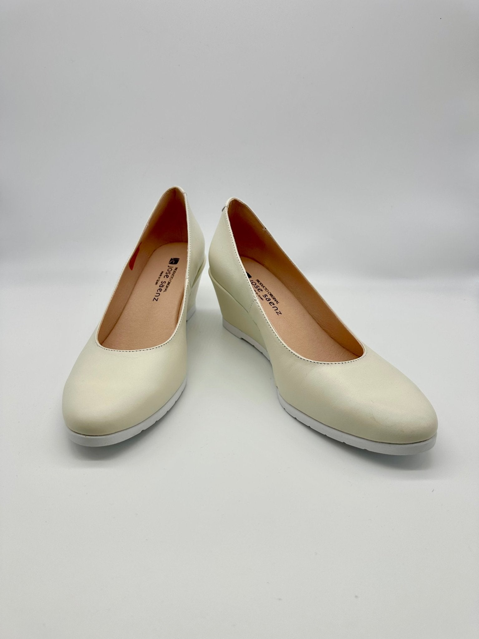 Summer | Cream | Jose Saenz | Wedges | Jenny Shoo Bootique