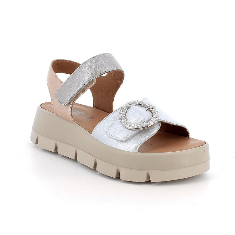 Penny | Silver - Nude | IGI & CO | Sandals | Jenny Shoo Bootique
