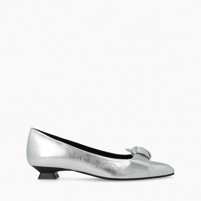 Bed | Silver | LODI | Flats | Jenny Shoo Bootique