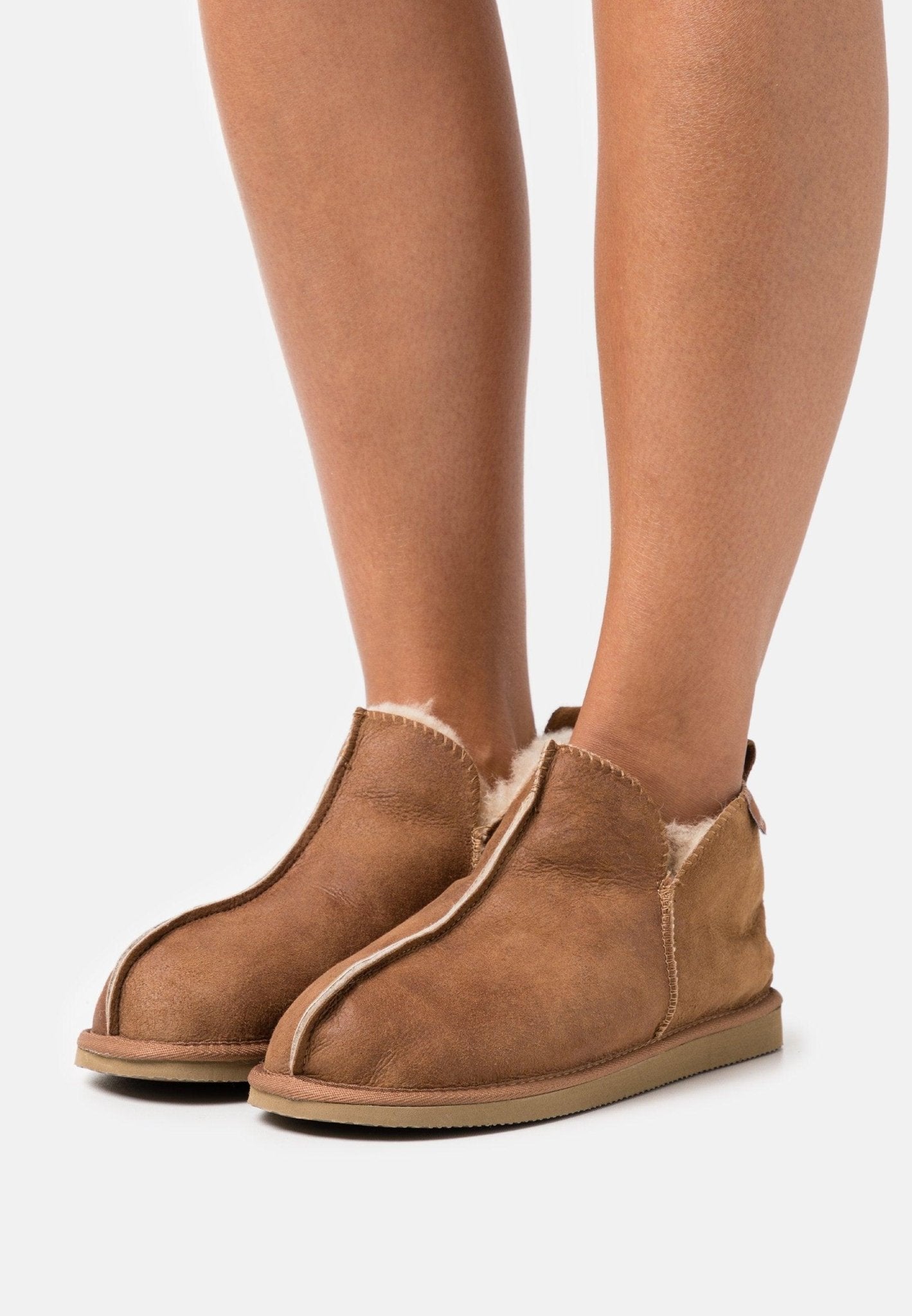 Annie | Antique Cognac | Shepherd Of Sweden | Slippers | Jenny Shoo Bootique
