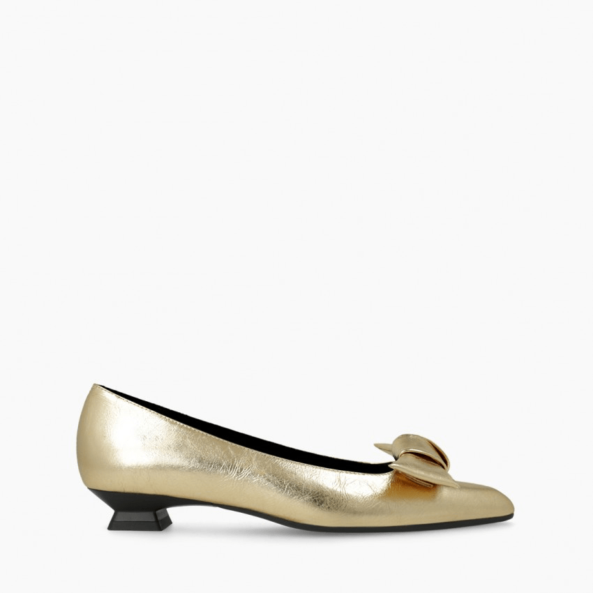 Bed| Gold | LODI | Flats | Jenny Shoo Bootique