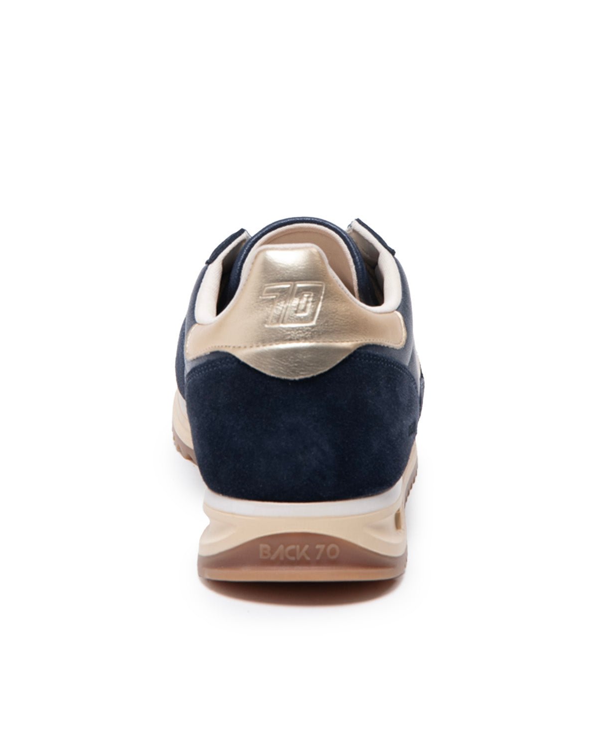 Jogger | Navy - Gold | Back 70 | Trainers | Jenny Shoo Bootique