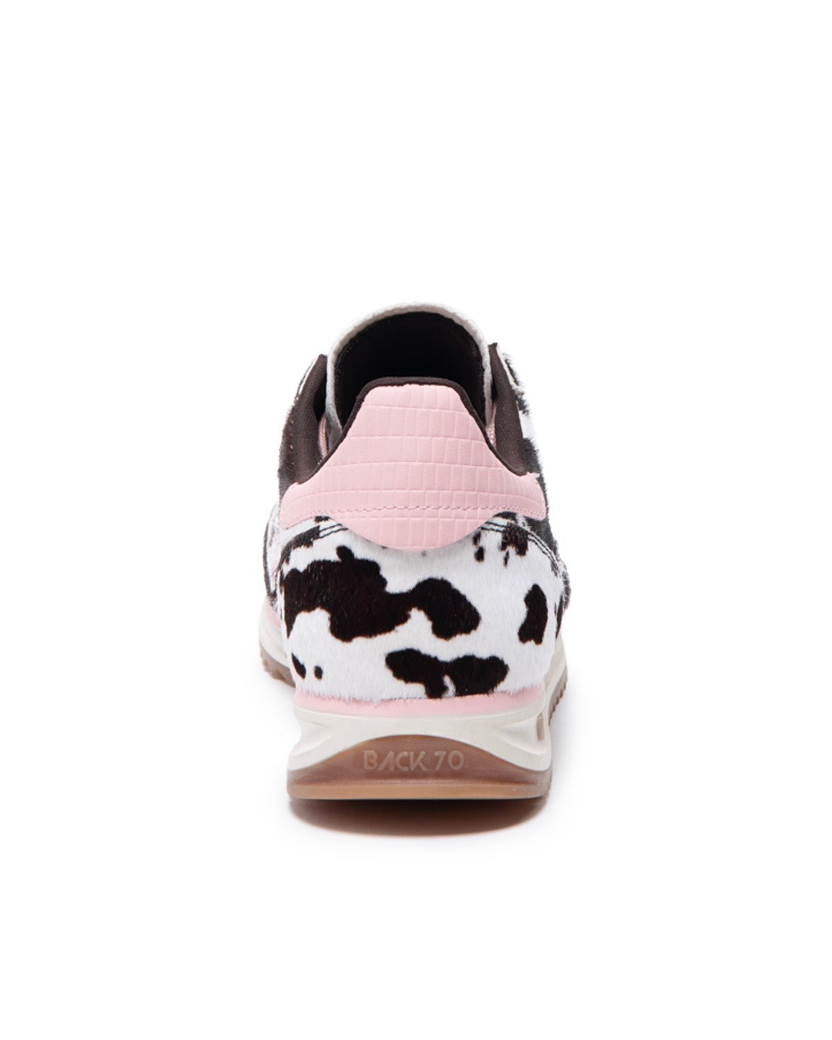 Jogger | Brown - White Cow print - Pink | Back 70 | Trainers | Jenny Shoo Bootique