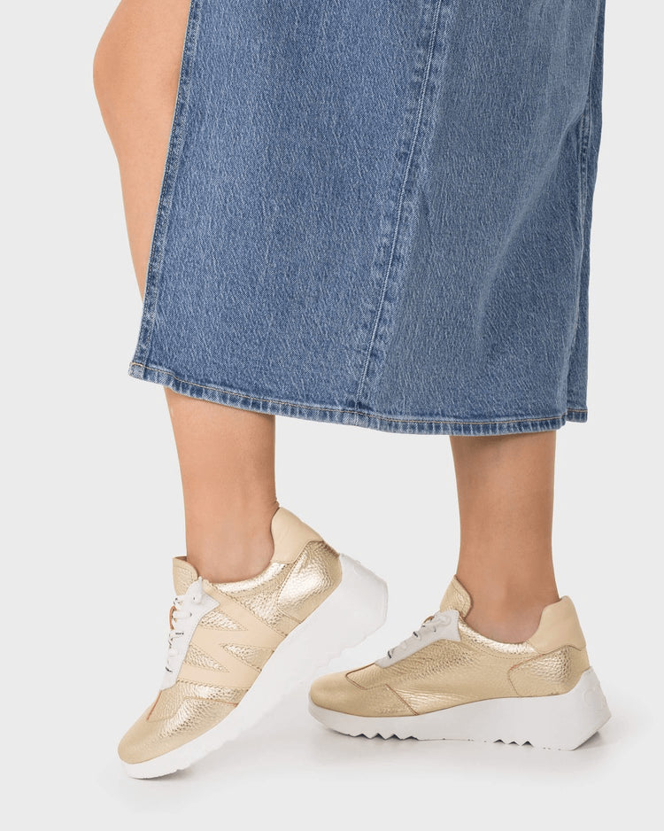 Kyoto | Gold-Vanilla | Wonders | Trainers | Jenny Shoo Bootique
