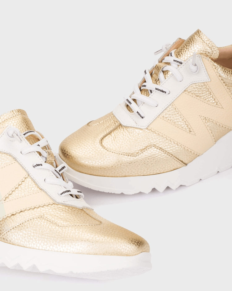Kyoto | Gold-Vanilla | Wonders | Trainers | Jenny Shoo Bootique