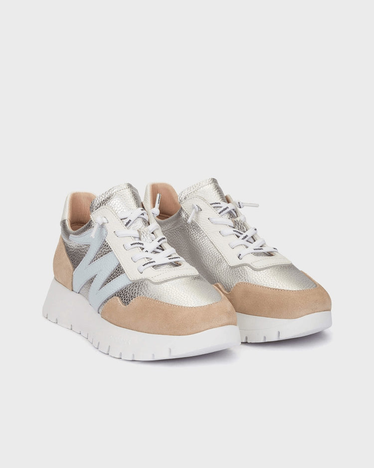 Odisei 01 | Silver-Ice Blue | Wonders | Trainers | Jenny Shoo Bootique