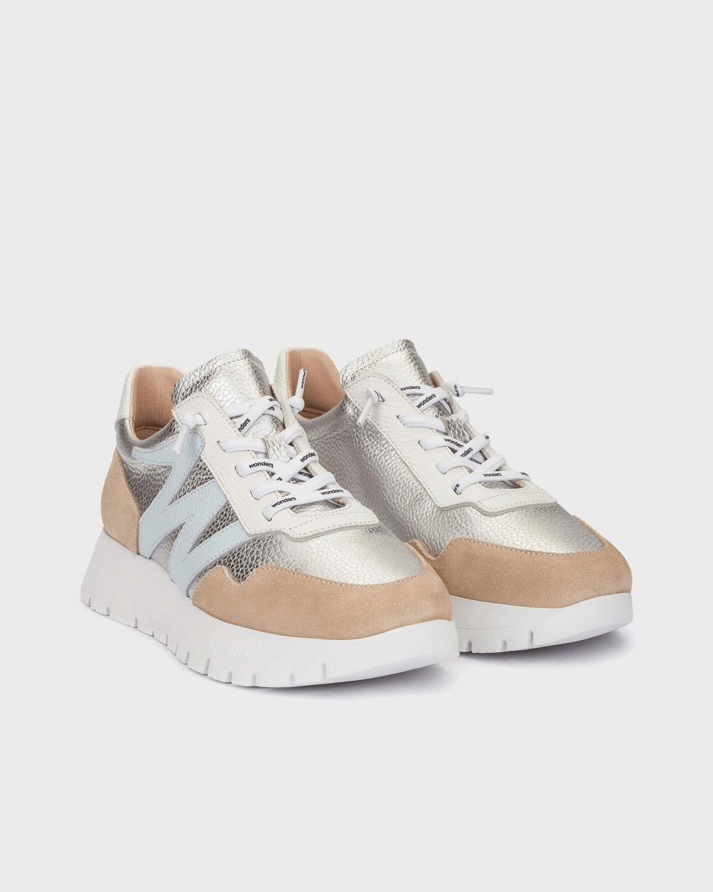 Odisei 01 | Silver-Ice Blue | Wonders | Trainers | Jenny Shoo Bootique