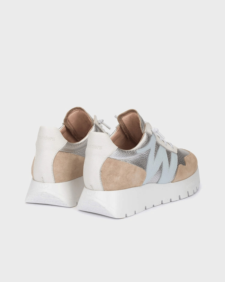 Odisei 01 | Silver-Ice Blue | Wonders | Trainers | Jenny Shoo Bootique
