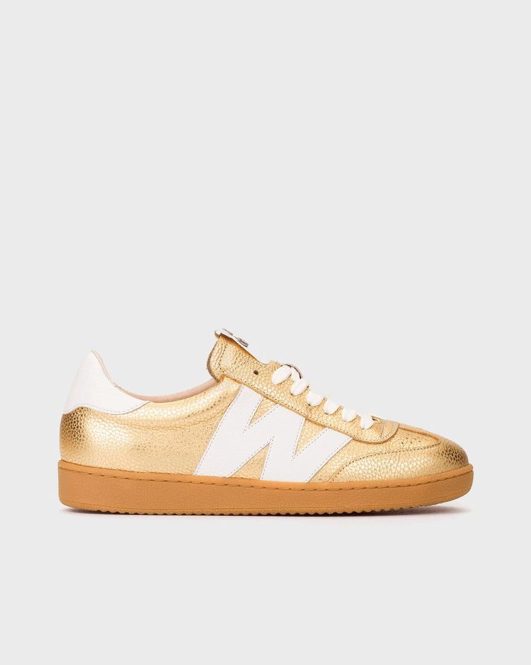 Nubia 01 | Gold-Off White | Wonders | Trainers | Jenny Shoo Bootique