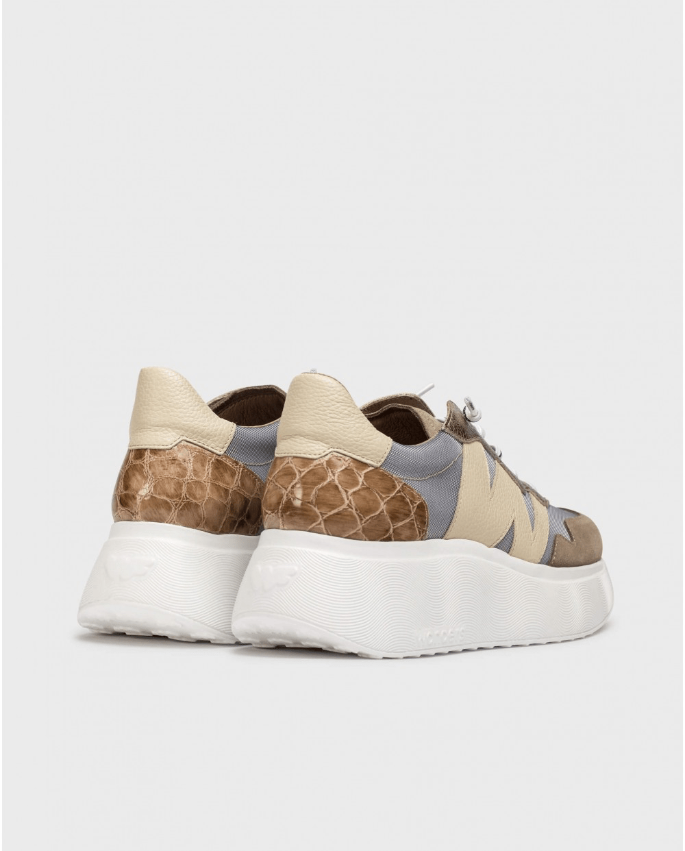 Roma 31| Taupe/ Cream | Wonders | Trainers | Jenny Shoo Bootique