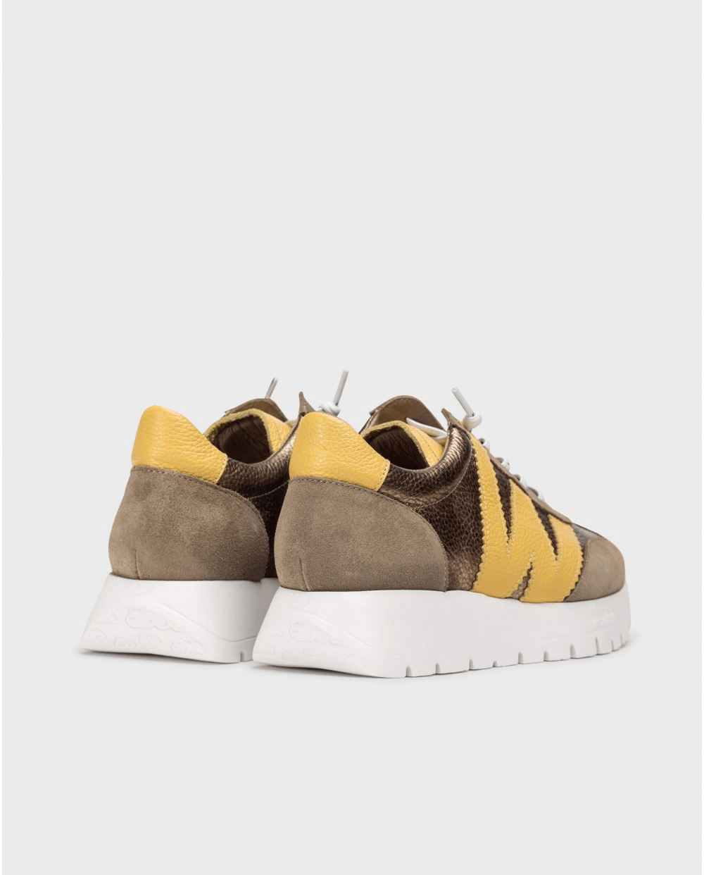Odisei 76 | Taupe - Yellow | Wonders | Trainers | Jenny Shoo Bootique