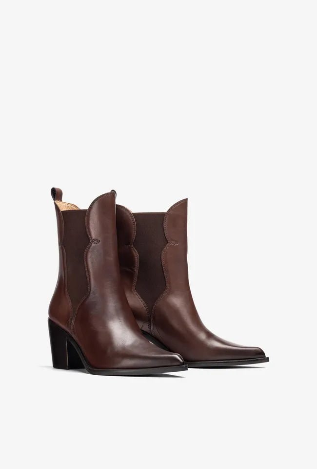Maeda | Brown | Unisa | Ankle Boots | Jenny Shoo Bootique