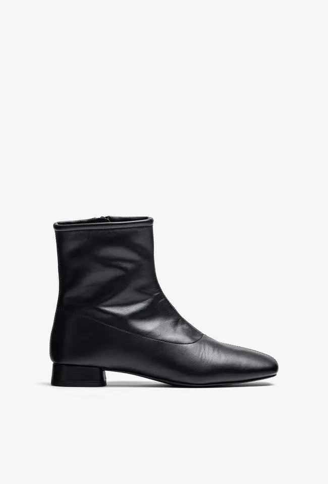 Covina | Black Stretch | Unisa | Ankle Boots | Jenny Shoo Bootique