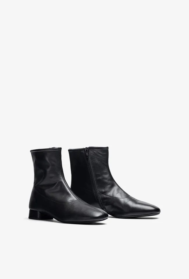 Covina | Black Stretch | Unisa | Ankle Boots | Jenny Shoo Bootique