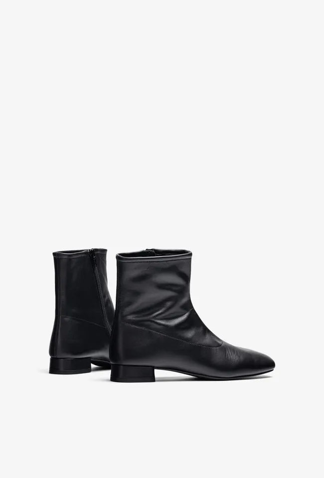 Covina | Black Stretch | Unisa | Ankle Boots | Jenny Shoo Bootique