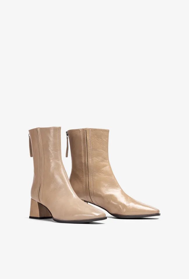 Lucas | Beige | Unisa | Ankle Boots | Jenny Shoo Bootique