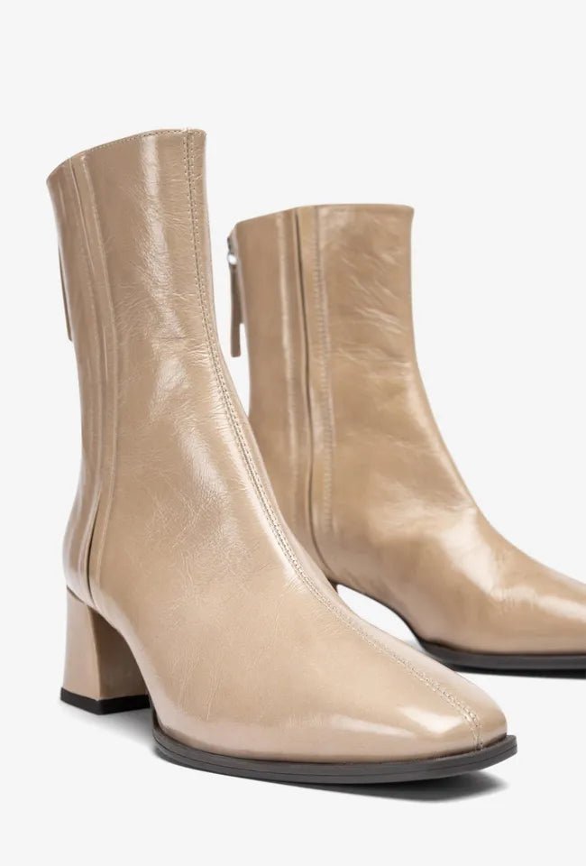 Lucas | Beige | Unisa | Ankle Boots | Jenny Shoo Bootique