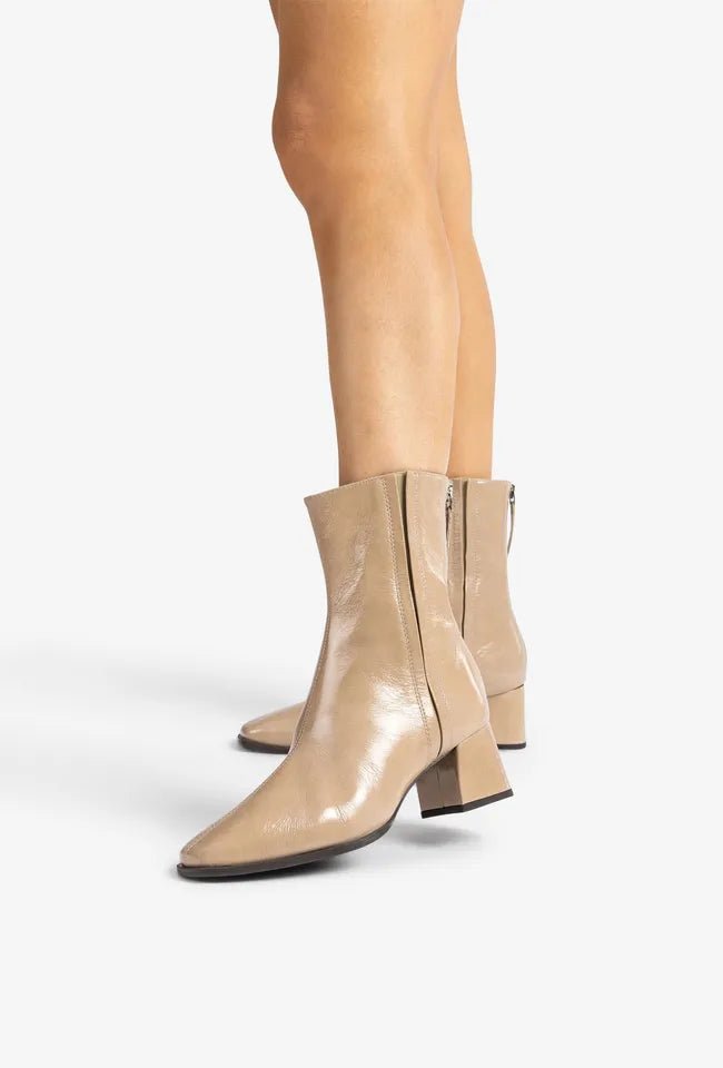 Lucas | Beige | Unisa | Ankle Boots | Jenny Shoo Bootique