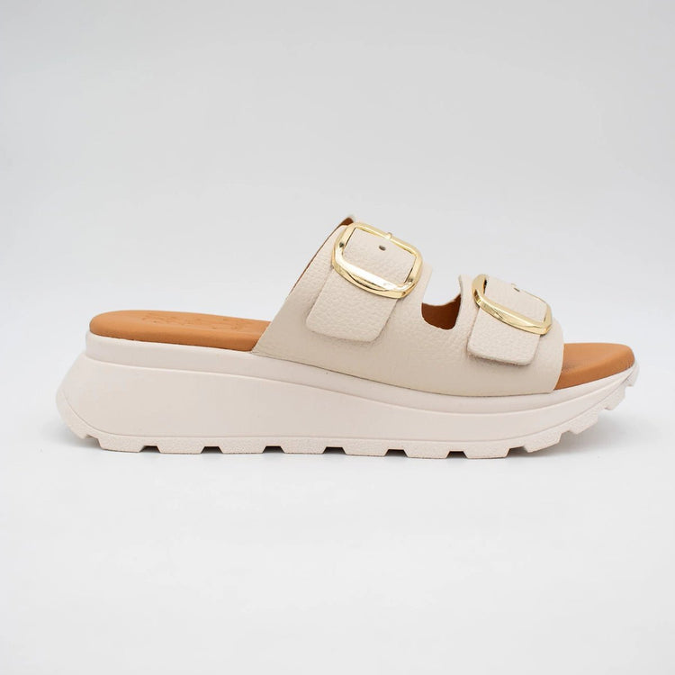 5950 | Cream | Oh! My Sandals | Mules | Jenny Shoo Bootique