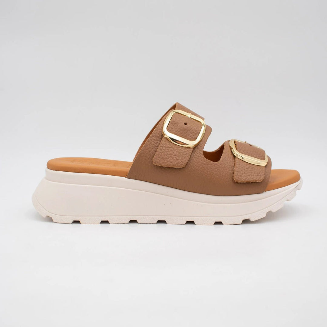 5950 | Taupe | Oh! My Sandals | Mules | Jenny Shoo Bootique