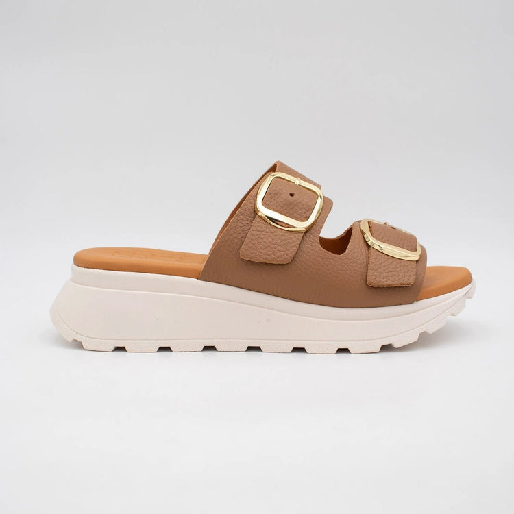 5950 | Taupe | Oh! My Sandals | Mules | Jenny Shoo Bootique