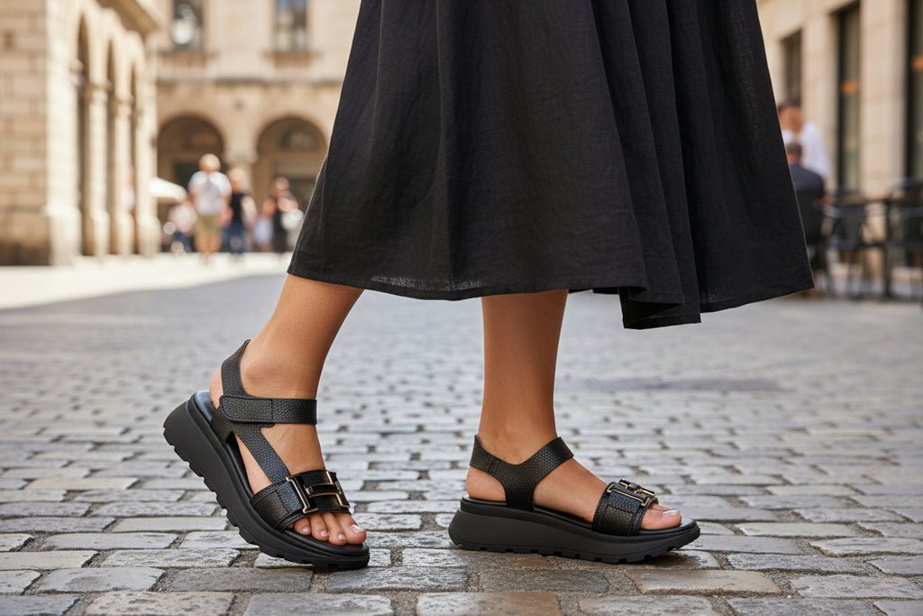 5953 | Black | Oh! My Sandals | Sandals | Jenny Shoo Bootique