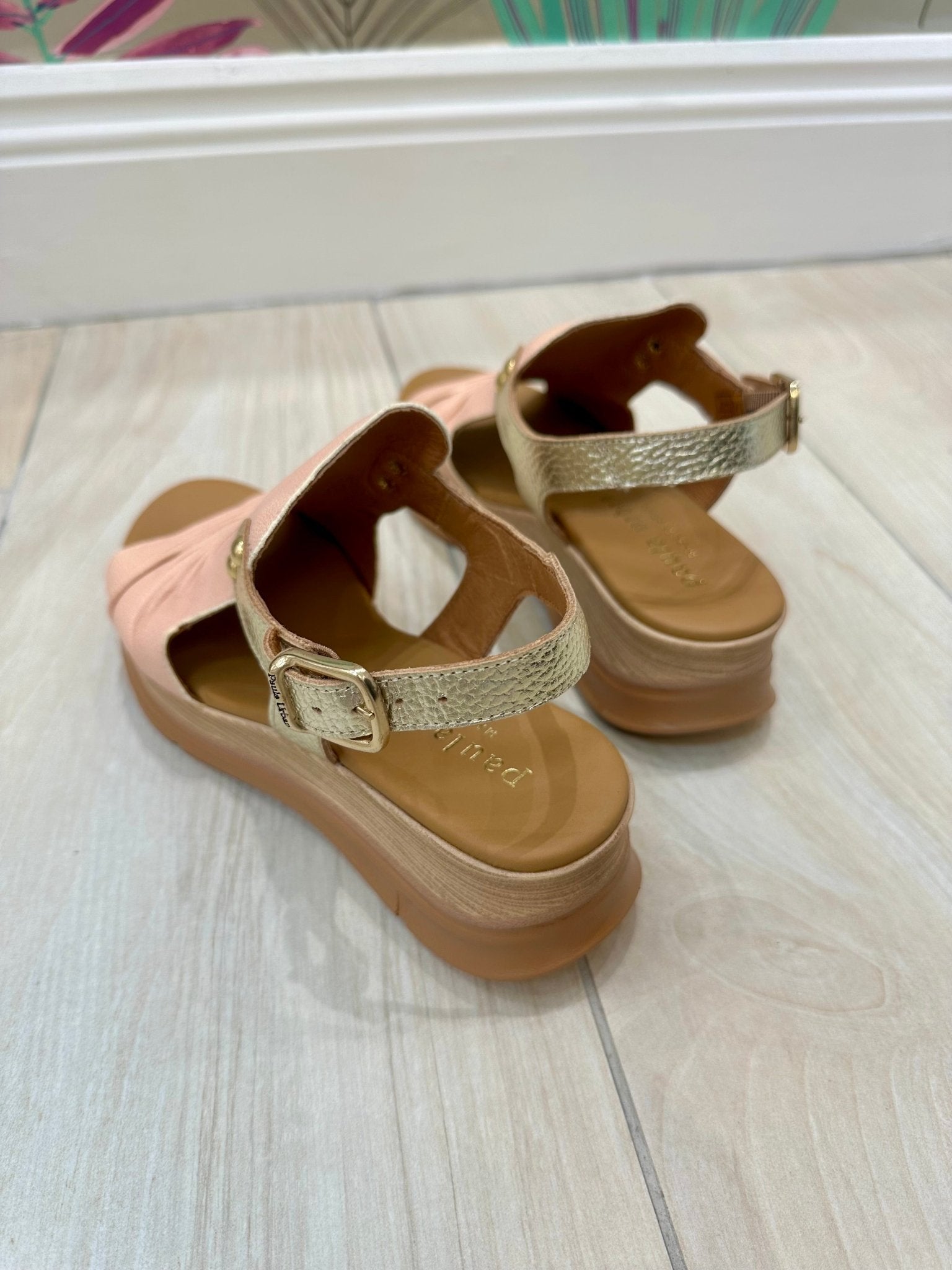 24-17 | Nude - Gold | Paula Urban | Sandals | Jenny Shoo Bootique