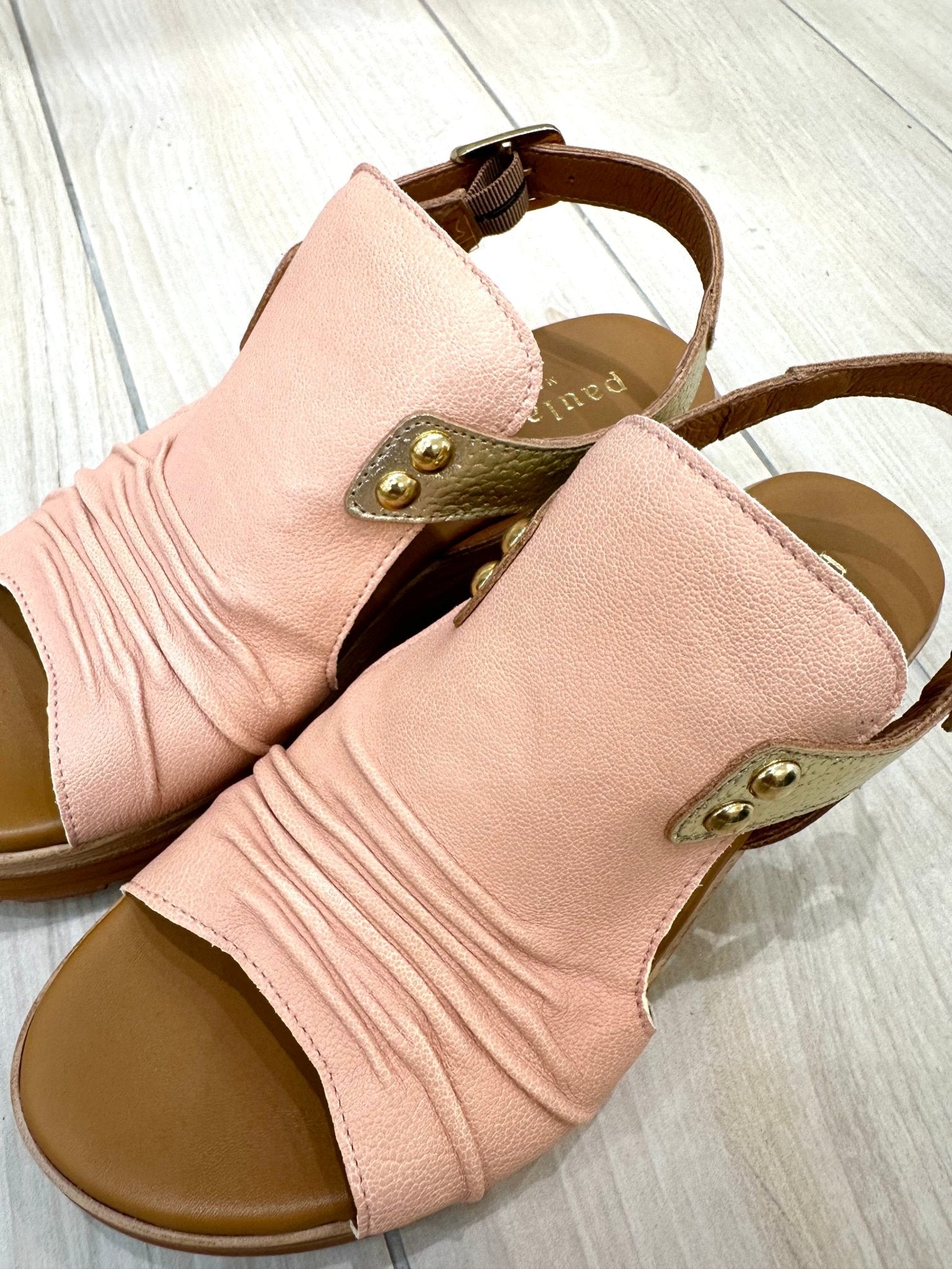 24-17 | Nude - Gold | Paula Urban | Sandals | Jenny Shoo Bootique