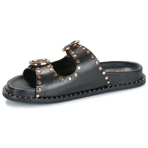 Lynx | Black | Carmela | Mules | Jenny Shoo Bootique