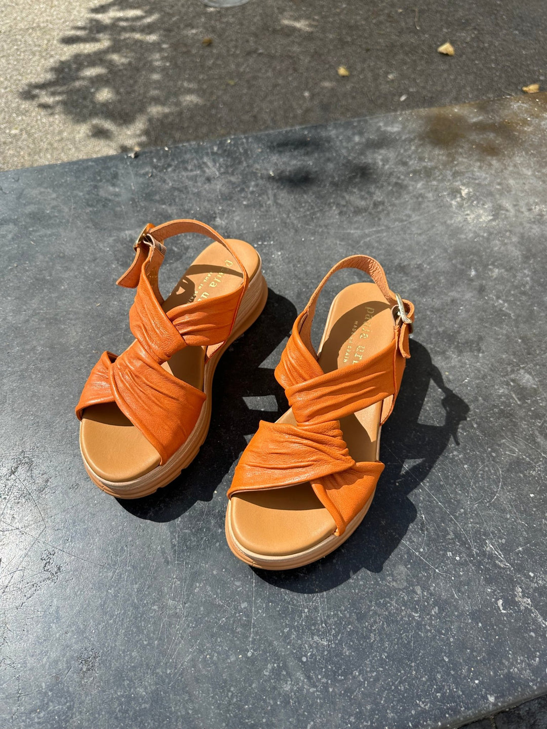 24-776 | Orange | Paula Urban | Sandals | Jenny Shoo Bootique