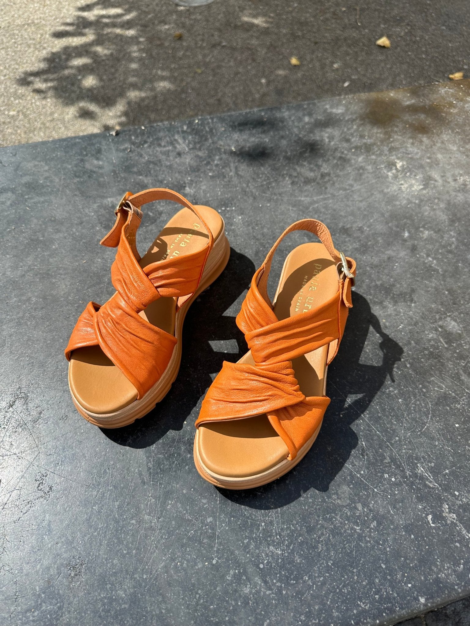 24-776 | Orange | Paula Urban | Sandals | Jenny Shoo Bootique