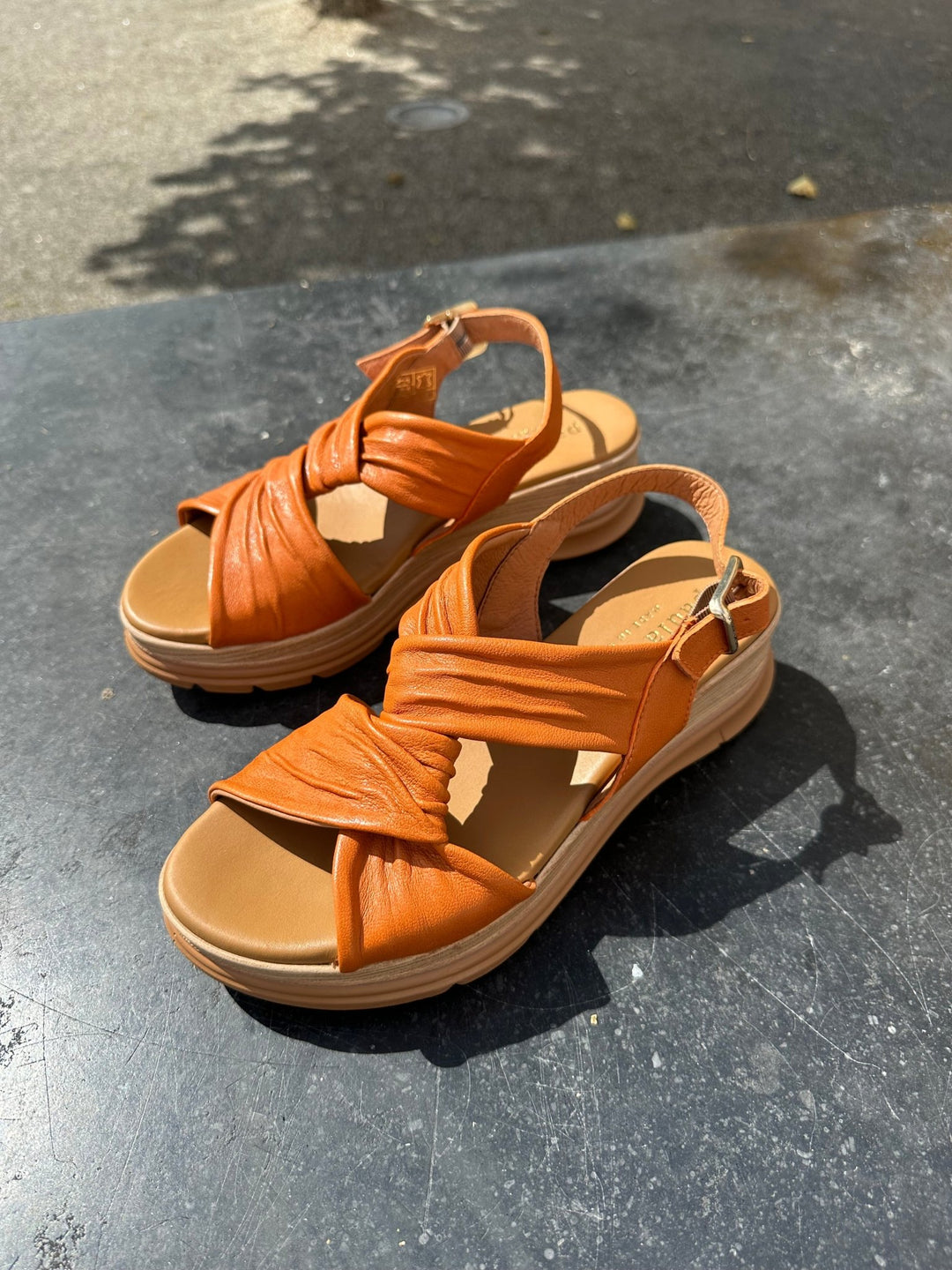 24-776 | Orange | Paula Urban | Sandals | Jenny Shoo Bootique