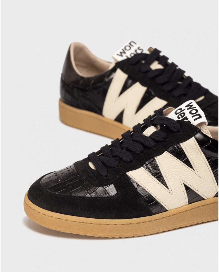 Nubia 02 | Black | Wonders | Trainers | Jenny Shoo Bootique