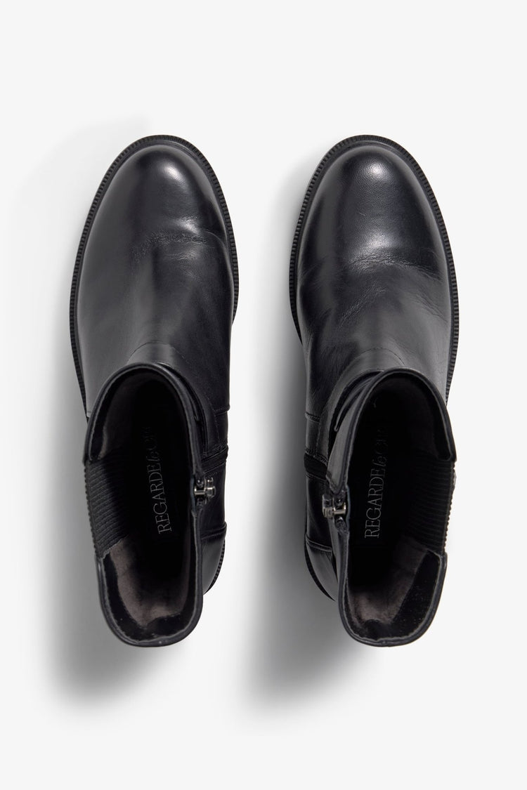 Paloma 03 | Black | Regarde Le Ciel | Ankle Boots | Jenny Shoo Bootique