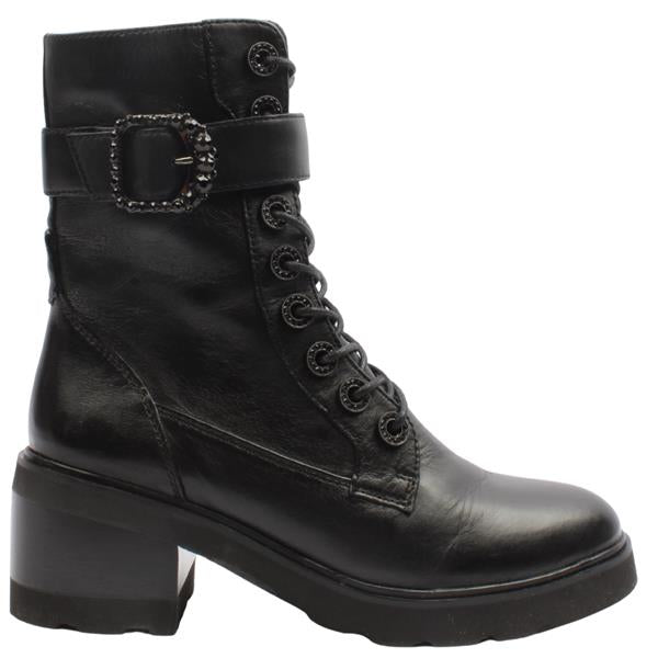 Marcy 02 | Black | Regarde Le Ciel | Ankle Boots | Jenny Shoo Bootique
