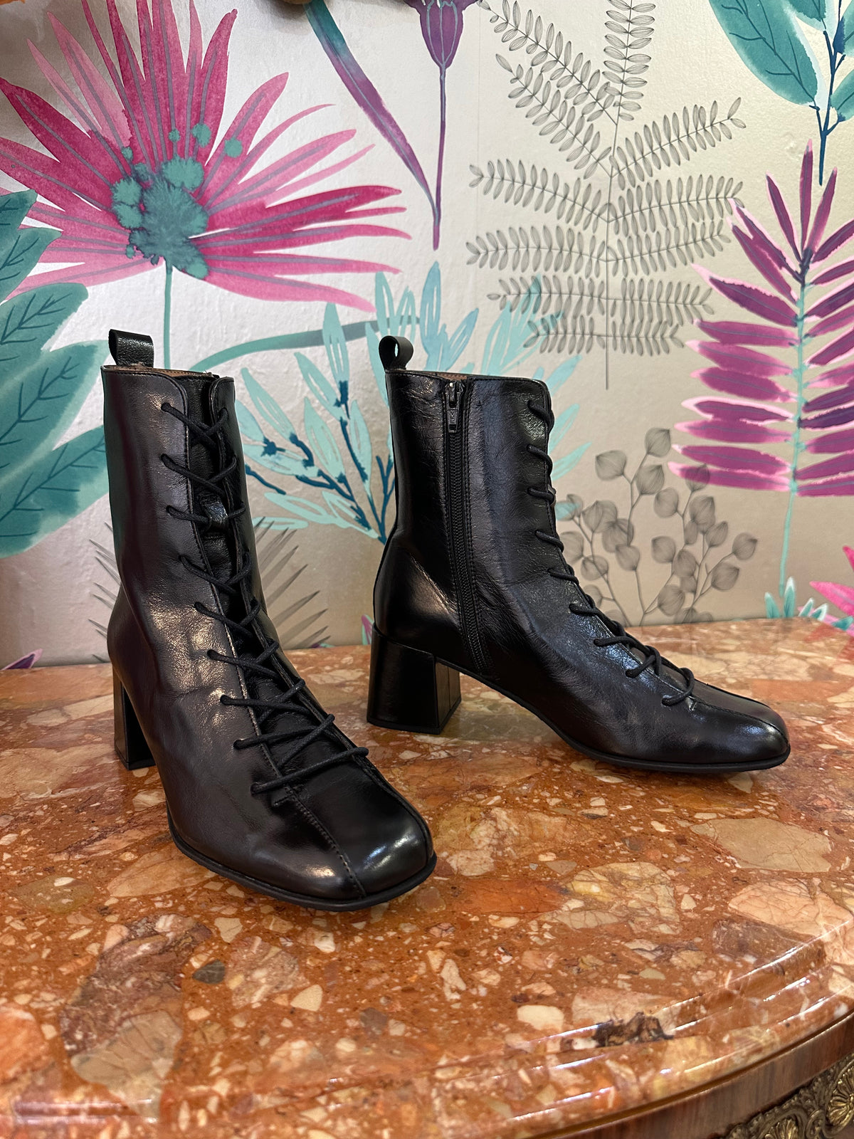 Elia | Black | Wonders | Ankle Boots | Jenny Shoo Bootique
