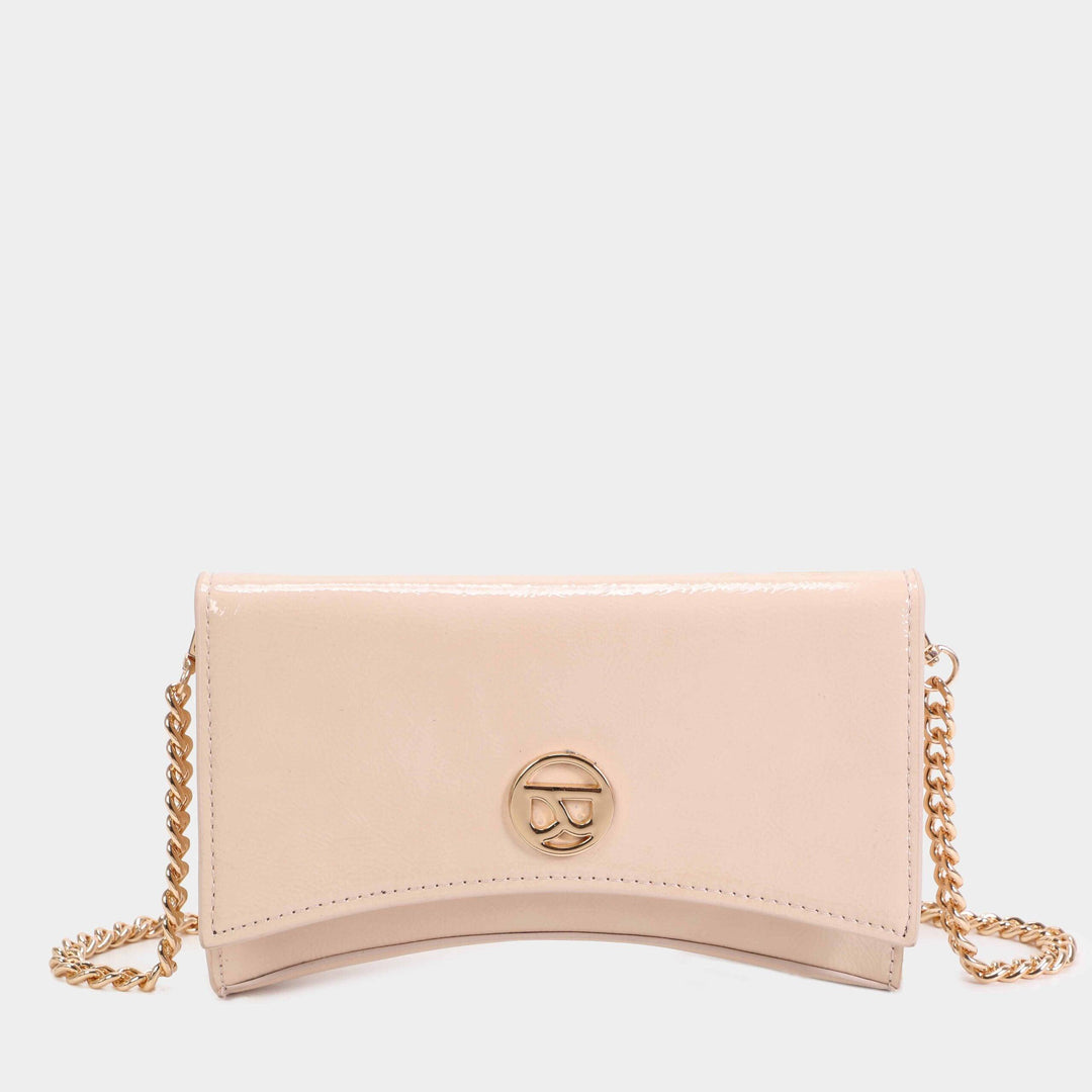 Lisa Shoulder Bag | Nude