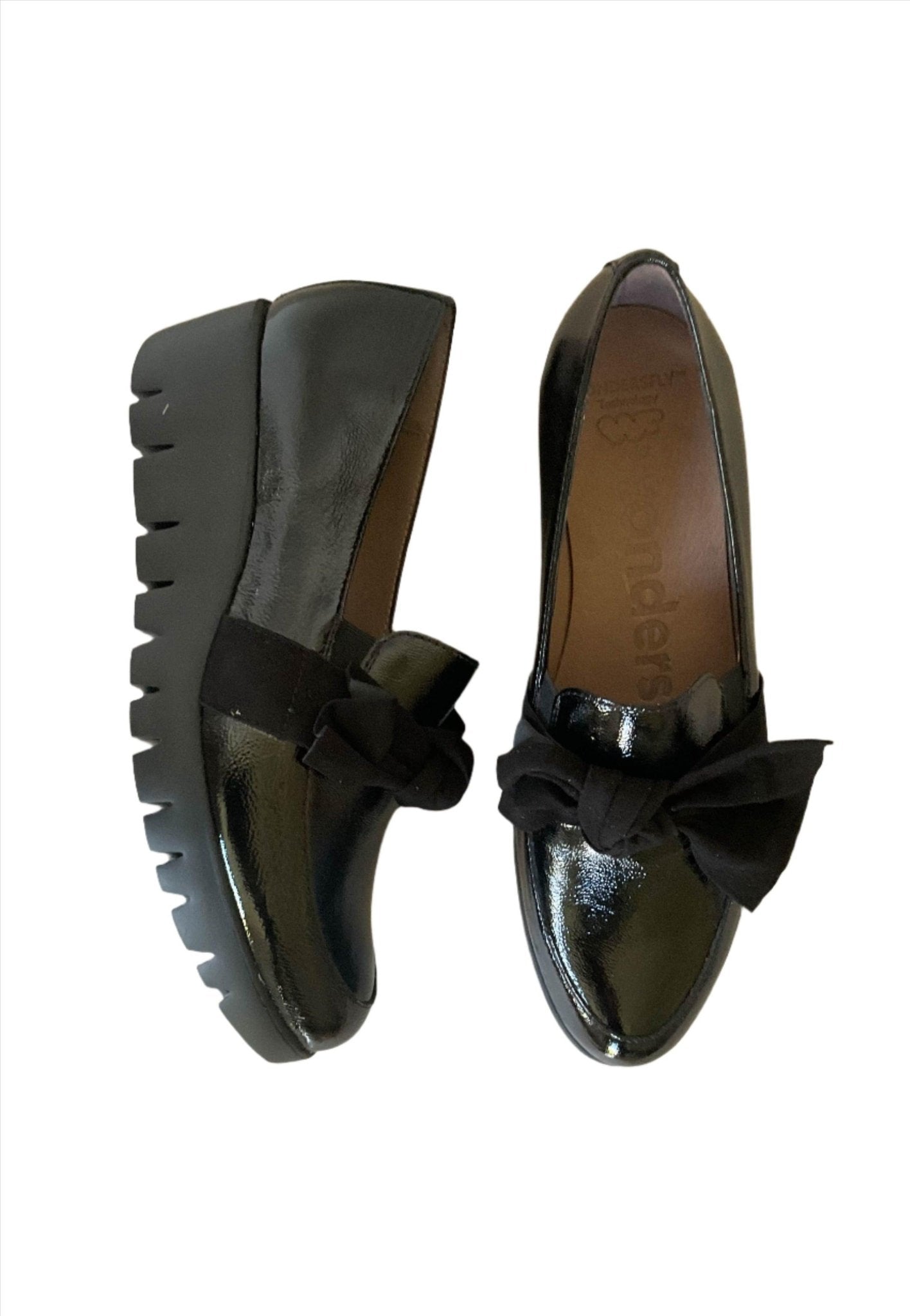 Romeo | Black | Wonders | Wedges | Jenny Shoo Bootique