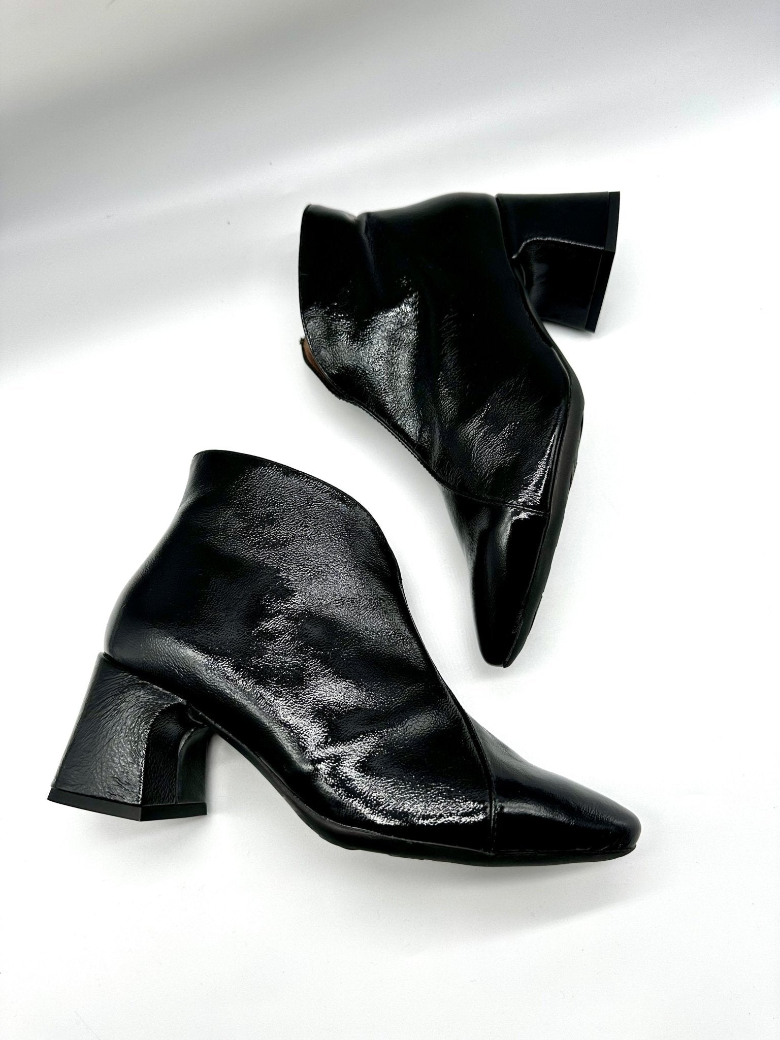 Eliot | Black Patent | Wonders | Ankle Boots | Jenny Shoo Bootique