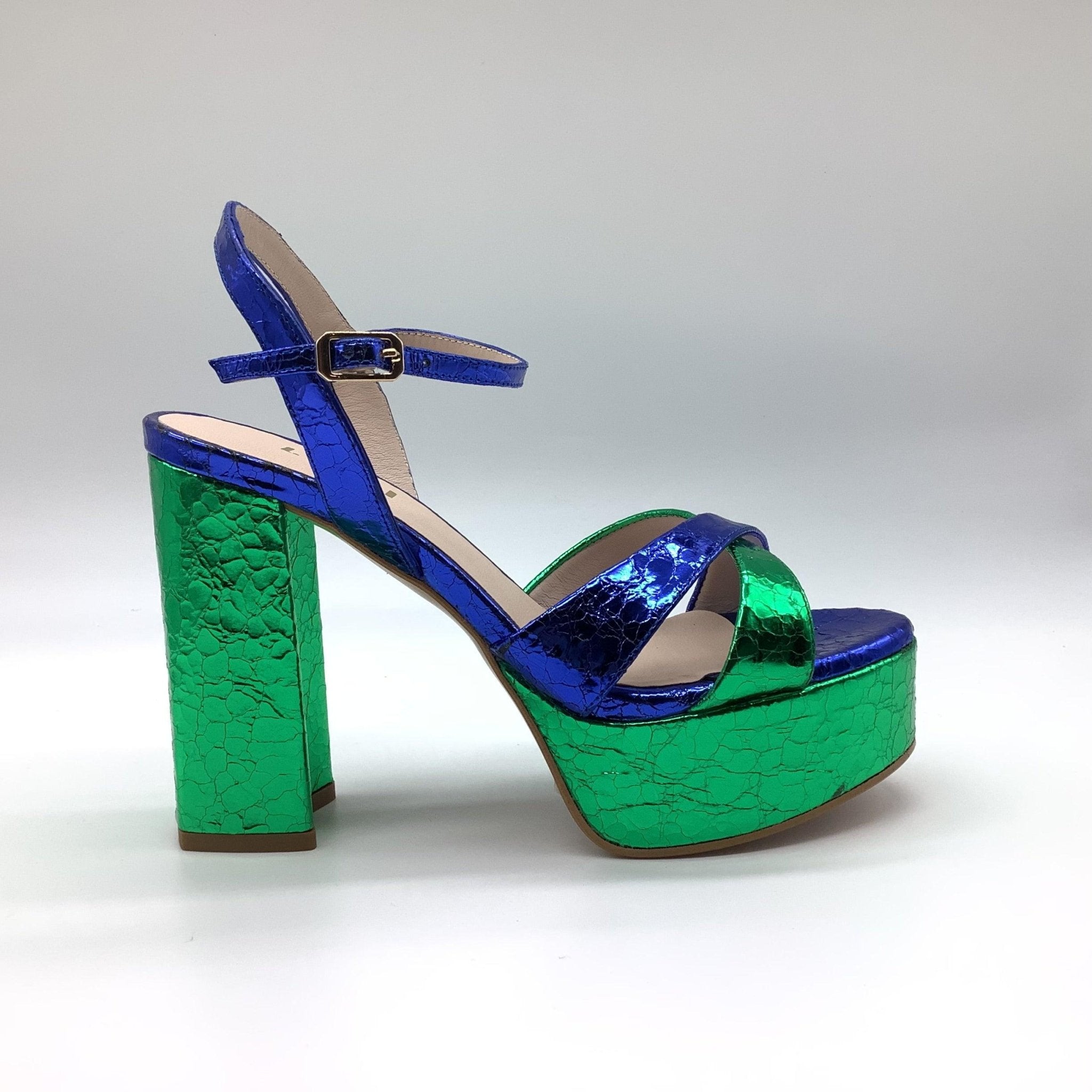 Tister | Green - Blue | LODI | Heels | Jenny Shoo Bootique