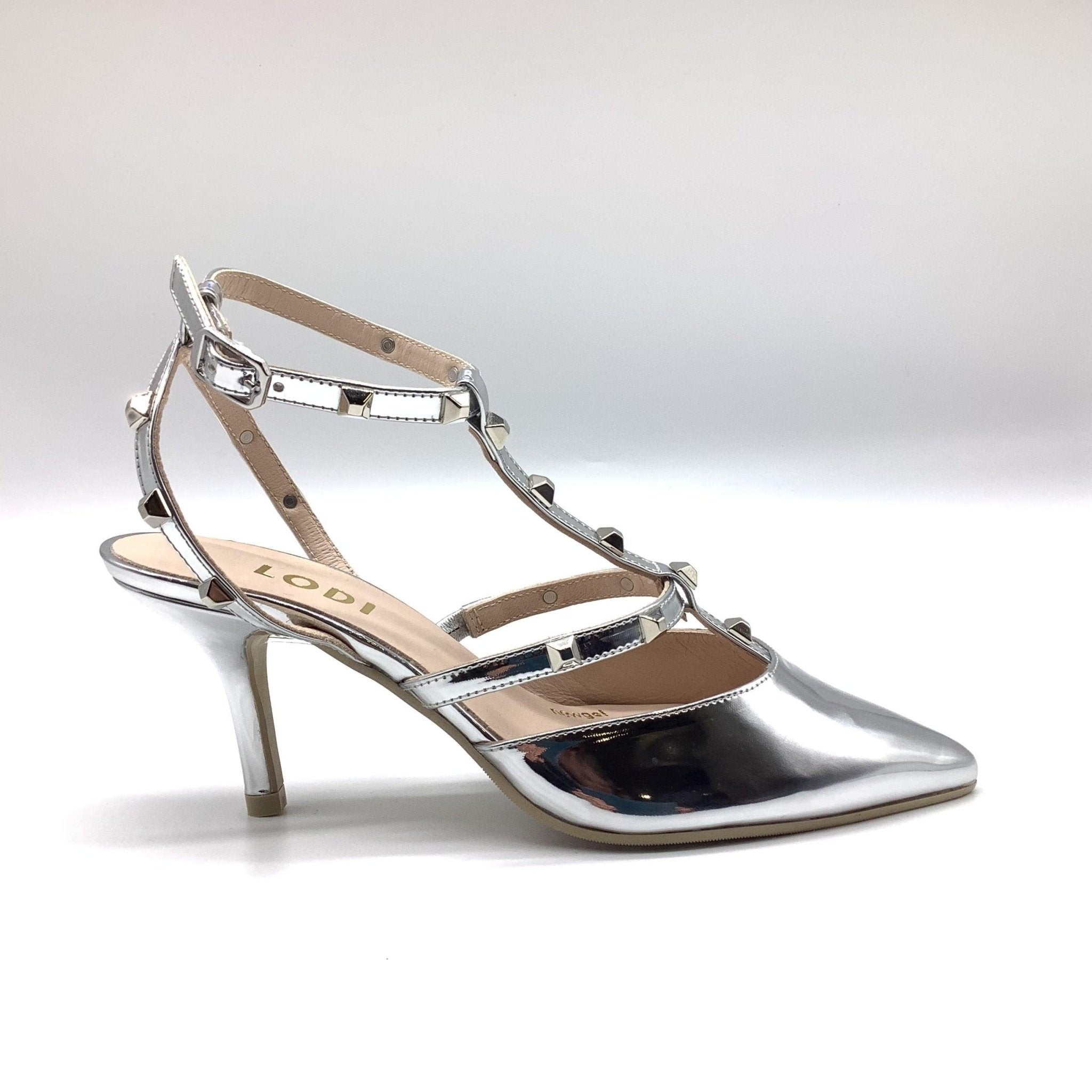 Marsea | Mirror Silver | LODI | Heels | Jenny Shoo Bootique