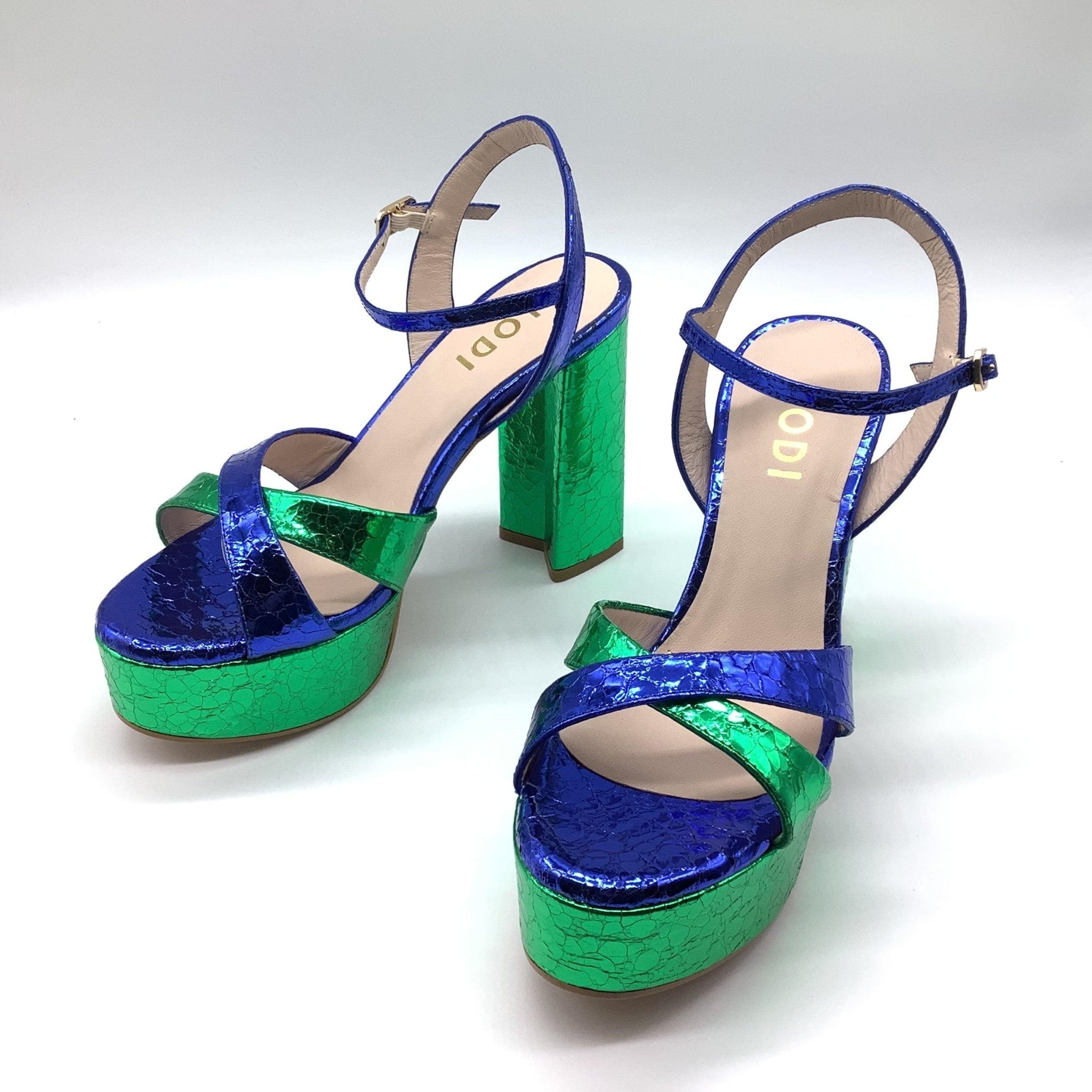 Tister | Green - Blue | LODI | Heels | Jenny Shoo Bootique