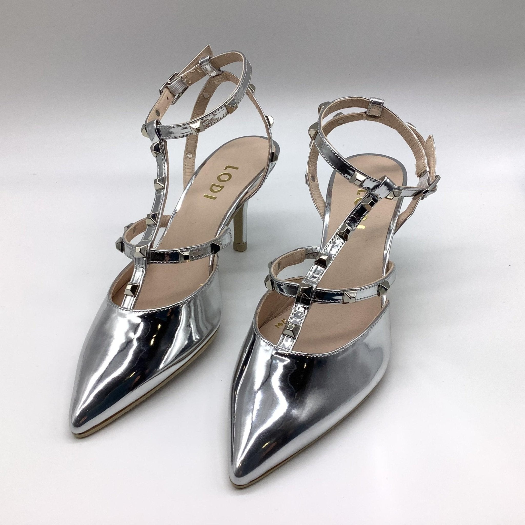 Marsea | Mirror Silver | LODI | Heels | Jenny Shoo Bootique
