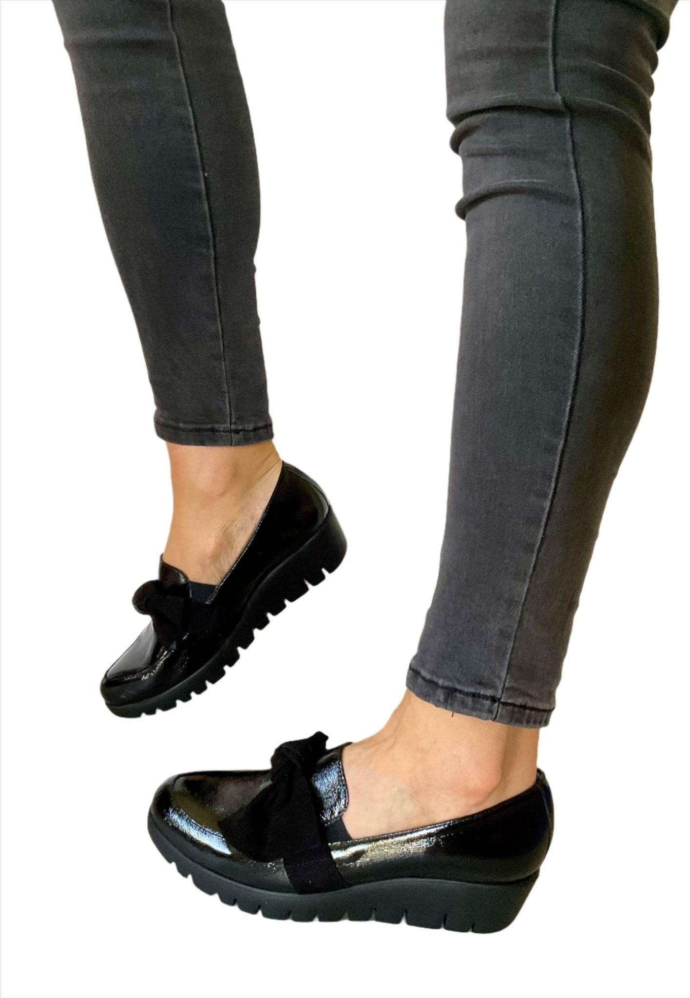 Romeo | Black | Wonders | Wedges | Jenny Shoo Bootique