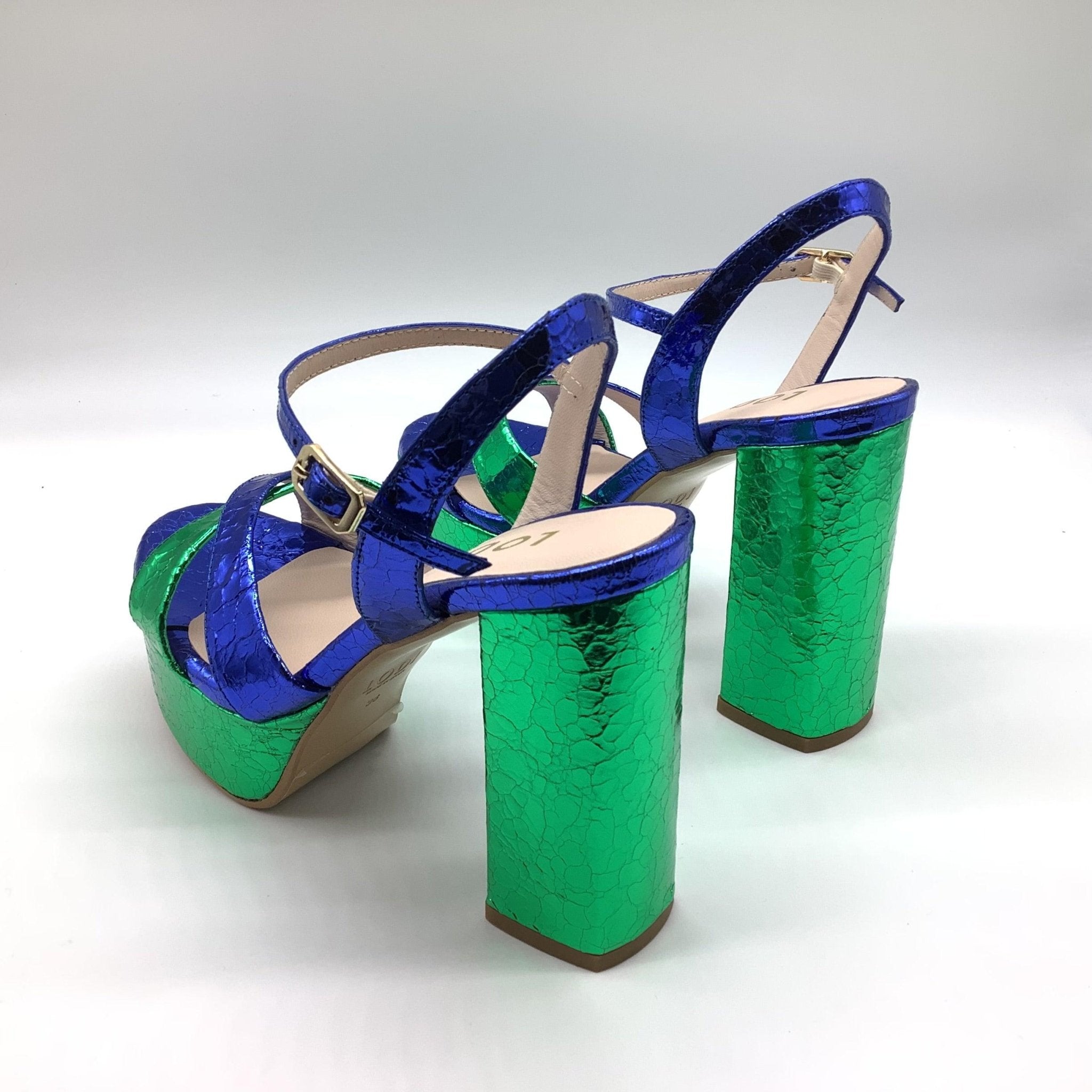 Tister | Green - Blue | LODI | Heels | Jenny Shoo Bootique
