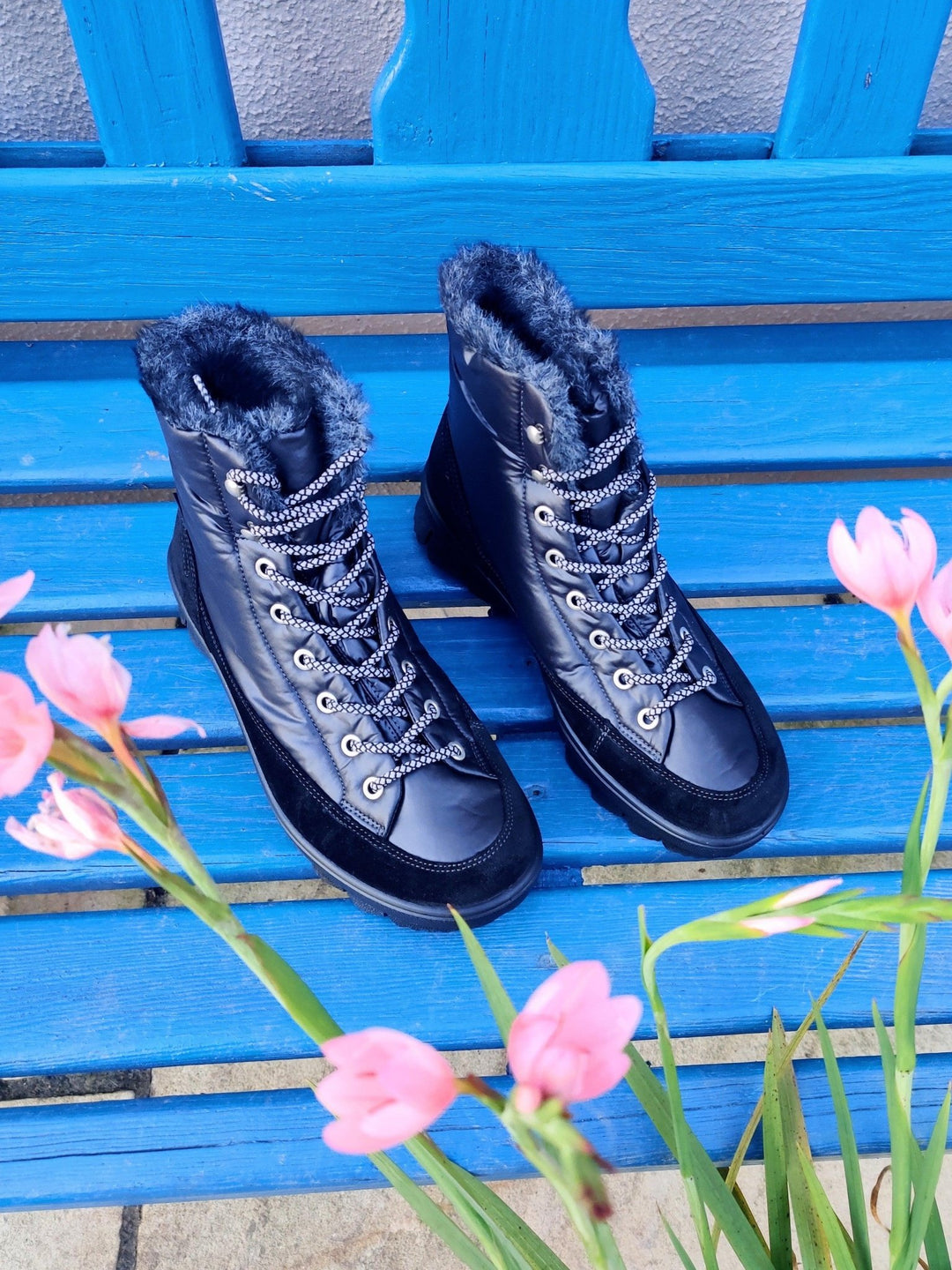 Novara Textile | Black Gortex | Legero | Ankle Boots | Jenny Shoo Bootique