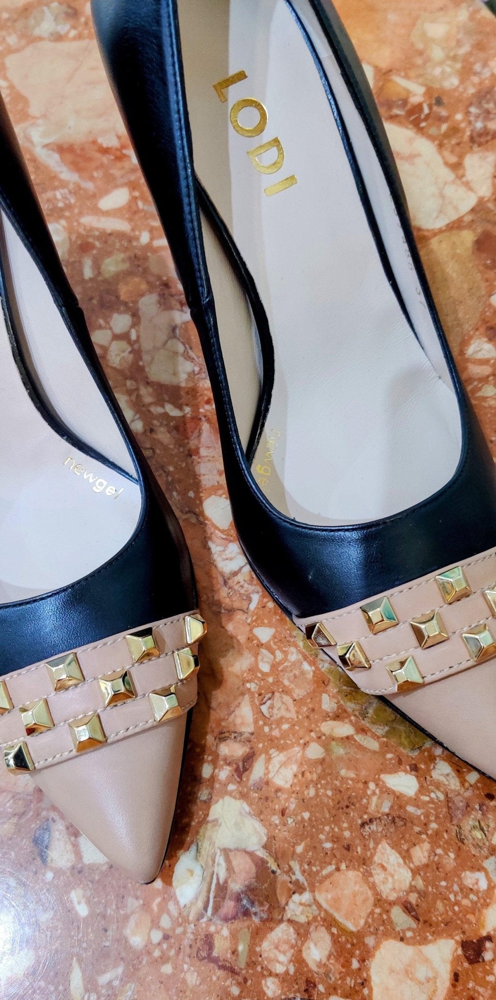 Seneri | Black - Nude | LODI | Heels | Jenny Shoo Bootique